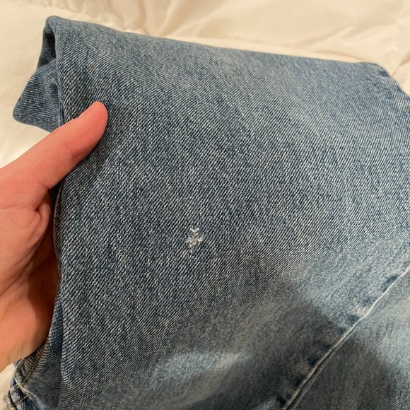 RE/DONE high rise stove pipe jeans size 25 - Picture 5 of 5